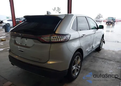 2015 Ford Edge Titanium from USA, damaged, VIN 2FMTK4K84FBB61326